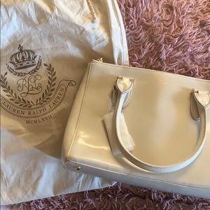 Ralph Lauren patent leather handbag